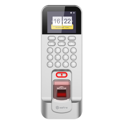 Comprar SAFIRE SF-AC3011KEMDS-IP Control de acceso y presencia - Huella, tarjeta EM y PIN - 3.000 usuarios | 100.000 registros - TCP/IP, WiFi, USB, Wiegand y modos de presencia - 2.4" TFT | Controladora integrada - Safire Control Center
