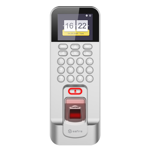 SAFIRE SF-AC3011KEMDS-IP Control de acceso y presencia - Huella, tarjeta EM y PIN - 3.000 usuarios | 100.000 registros - TCP/IP,