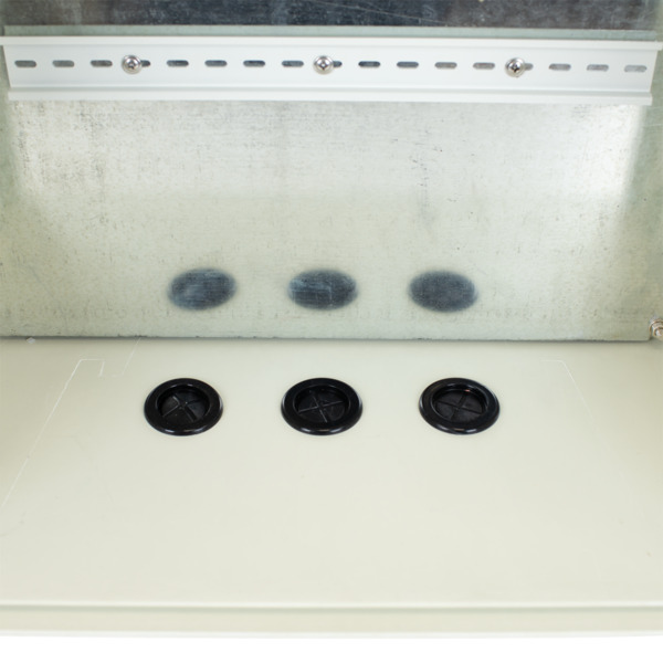 SAFIRE SF-BOX0812V-UPS-IP55 Safire - Armario de poliéster SMC - Dimensiones exteriores 60x50x23cm - Switch de 8 puertos | Band (3)