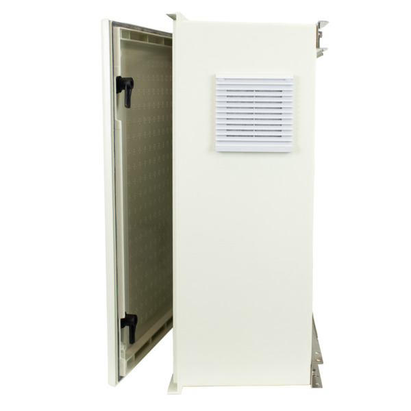 SAFIRE SF-BOX0812V-UPS-IP55 Safire - Armario de poliéster SMC - Dimensiones exteriores 60x50x23cm - Switch de 8 puertos | Band (5)
