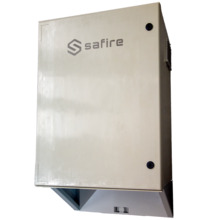 SAFIRE SF-BOX08220-BMS-IP55 Armario de poliéster carga rápida para farola - Diferencial, magnetotérmico y SPD - Dimensiones exte