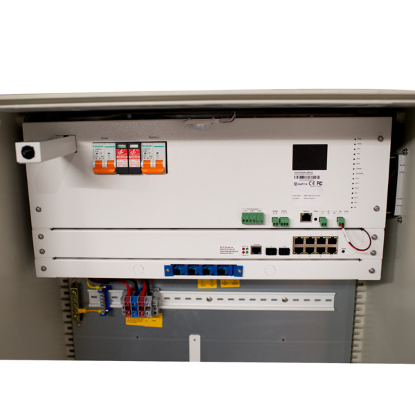 SAFIRE SF-BOX08SOL-BMS-IP55 Armario de poliéster carga rápida Solar - Magnetotérmico y SPD - Dimensiones exteriores 80x60x30cm - (3)