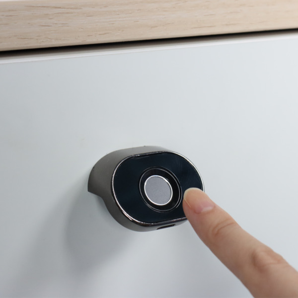 SAFIRE SF-CABINETLOCK-F-APP Cerradura inteligente para taquillas - Identificación por huella o APP - Alimentación 4 x AA | Conex (5)