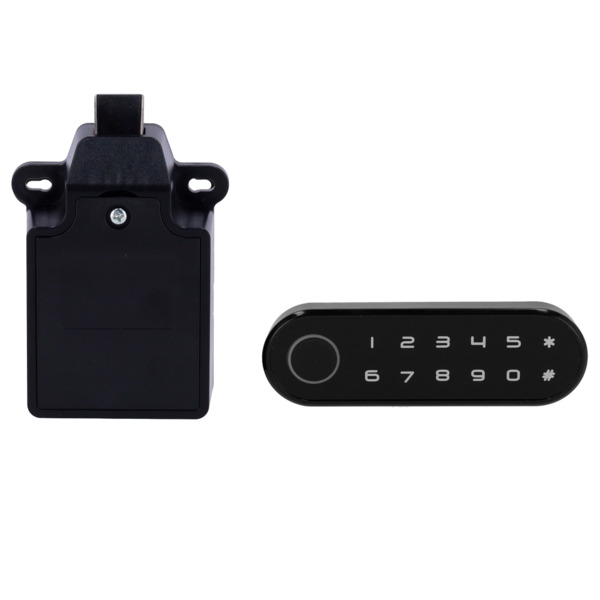 SAFIRE SF-CABINETLOCK-FK-PUBLIC Cerradura inteligente para taquillas - Identificación por huella o contraseña - Alimentación 4 x (1)
