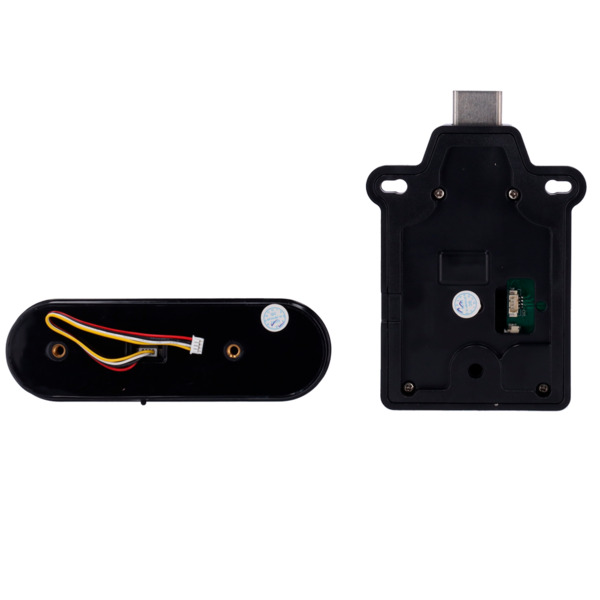 SAFIRE SF-CABINETLOCK-FK-PUBLIC Cerradura inteligente para taquillas - Identificación por huella o contraseña - Alimentación 4 x (5)