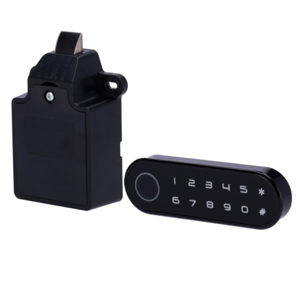 Comprar SAFIRE SF-CABINETLOCK-FK-PUBLIC Cerradura inteligente para taquillas - Identificación por huella o contraseña - Alimentación 4 x AA - Modo público: aperturas usuarios aleatorios - Llave maestra para apertura de emergencia - Gestión autónoma (sin