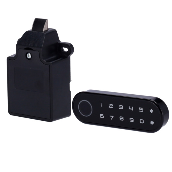 SAFIRE SF-CABINETLOCK-FK-PUBLIC Cerradura inteligente para taquillas - Identificación por huella o contraseña - Alimentación 4 x