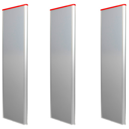 Comprar SAFIRE SF-EASGATE103-ADS-AM-2 Antena antihurto EAS - Tecnología acustomagnética AM 58 kHz - 2 pasillos: maestra y dos esclavas - Conexión WiFi | Plug & Play - Fabricada en aluminio | Apta para publicidad - Ajustes remotos con Cloud gratuito