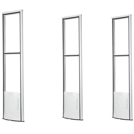 Comprar SAFIRE SF-EASGATE104-ADS-AM-2 Antena antihurto EAS - Tecnología acustomagnética AM 58 kHz - 2 pasillos: maestra y dos esclavas - Conexión WiFi | Plug & Play - Fabricada en ABS | Apta para publicidad - Ajustes remotos con Cloud gratuito