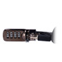 SAFIRE SF-EASROPE-200 Cordón antihurto EAS - Apto para portátiles - Apertura con código de 4 dígitos - Dimensiones cerradura: 5 (4)