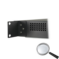 SAFIRE SF-ENRACK Pestañas para enracar - Para grabadores Safire - Altura 1U rack - Orificios rack estándar - Fabricado en acero (2)