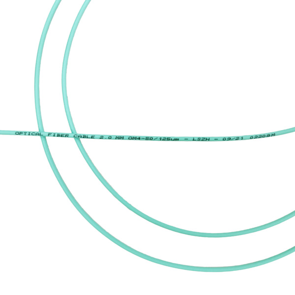 SAFIRE SF-LC-APC-OM4-0015M-D20-A Pigtail de fibra óptica - Fibra multimodo OM4 - Conector LC APC simplex - Longitud 1.5m - Cubie (1)