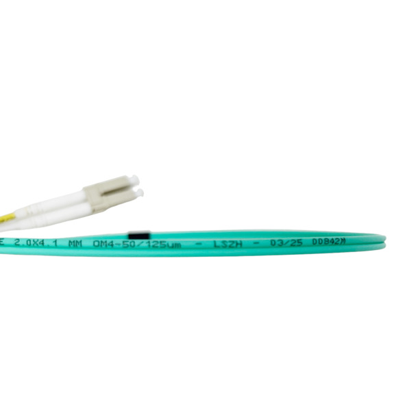 SAFIRE SF-LC-UPC-LC-UPC-OM4-DX-1M-A Cable de conexión de fibra óptica - Fibra multimodo OM4 - Conector LC UPC dúplex - Longitud (1)