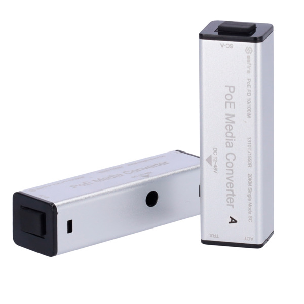 SAFIRE SF-MC-1F-E-20SM-SC Safire Kit de conversor de medios (2 unidades) - 1x Puerto Ethernet RJ45 - 1x Conector SC Simplex - Fa (5)