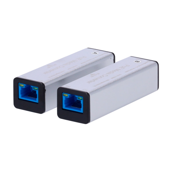 SAFIRE SF-MC-1GF-GE-3SM-SC Safire Kit de conversor de medios (2 unidades) - 1x Puerto Ethernet RJ45 - 1x Conector SC Simplex - G