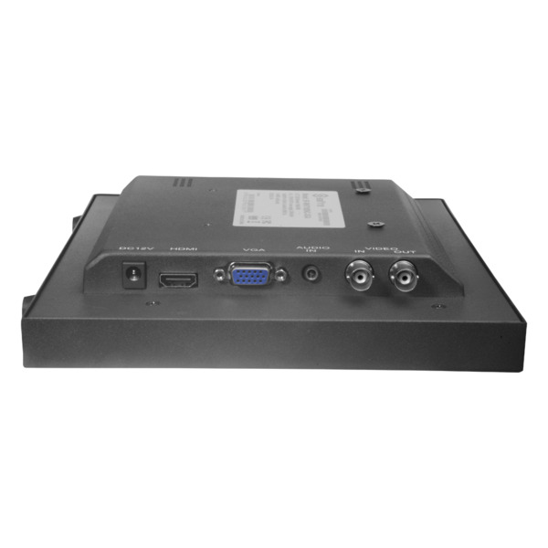 SAFIRE SF-MNT10BNC-XGA Monitor SAFIRE LED 10&quot; - Diseñado para videovigilancia - Formato 4:3 - VGA, HDMI, BNC loop y Audio - (5)