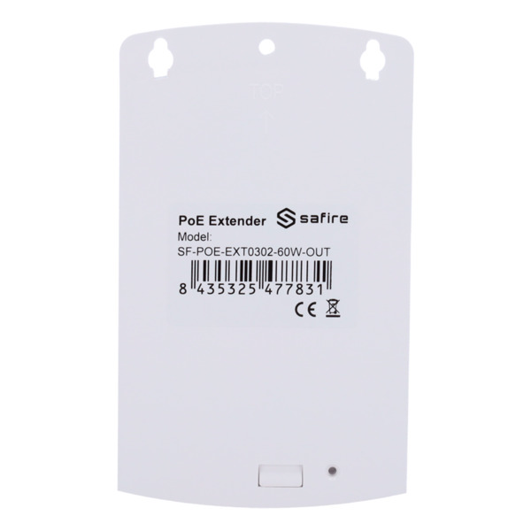 SAFIRE SF-POE-EXT0302-60W-OUT Safire Extensor PoE de Exterior - Amplía alcance alimentación PoE hasta 650 metros - 2 puertos PoE (5)