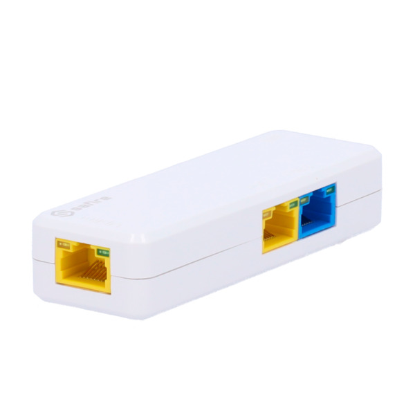 SAFIRE SF-POE-EXT0302-60W Safire Extensor PoE de Interior - Amplía alcance alimentación PoE hasta 650 metros - 2 puertos PoE Out
