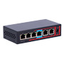 SAFIRE SF-POE-EXT0604-60 Safire Indoor Hi-PoE Extender Switch - Amplía alcance alimentación PoE - 4 puertos PoE + 2 Uplink RJ45 (4)