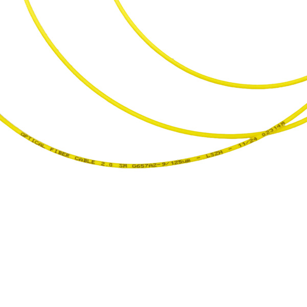 SAFIRE SF-SC-UPC-OS2-0015M-D20-Y Pigtail de fibra óptica - Fibra monomodo OS2 - Conector SC UPC simplex - Longitud 1.5m - Cubier (1)