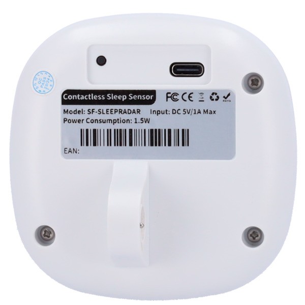 SAFIRE SF-SLEEPRADAR Sensor radar de cuidados auxiliares Safire - Medición de frecuencia cardíaca y respiratoria - Detección Hor (7)