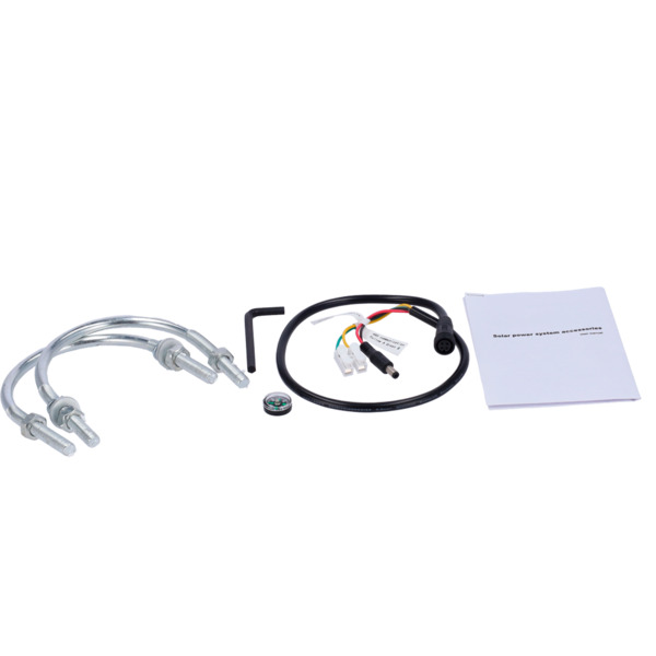 SAFIRE SF-SOLARKIT-AC-BATT-256WH Sistema de alimentación autónoma para CCTV - Panel solar de 80W - Batería Litio LiFePo4 256Wh ( (9)