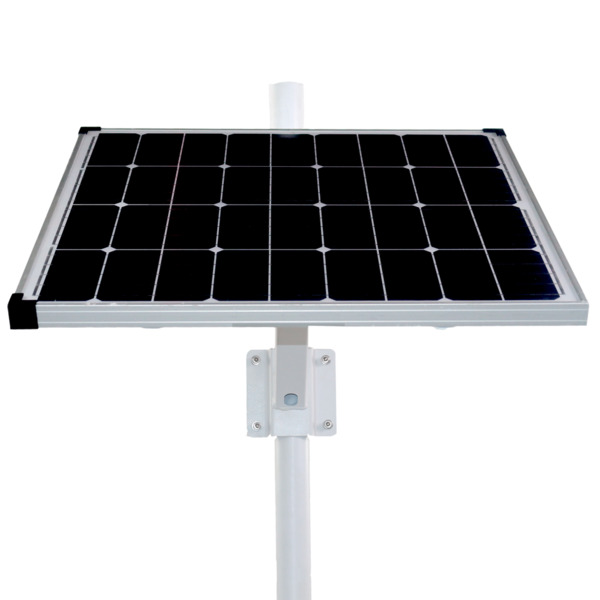 SAFIRE SF-SOLARKIT-AC-BATT-512WH Sistema de alimentación autónoma para CCTV - Panel solar de 80W - Batería Litio LiFePo4 512Wh (