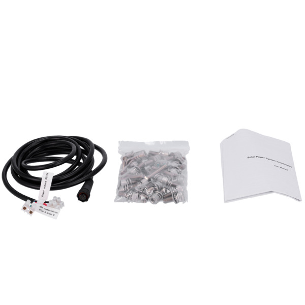 SAFIRE SF-SOLARKIT-BATT-1280WH Sistema de alimentación autónoma para CCTV - Panel solar de 200W - Batería Litio LiFePo4 1280Wh ( (9)