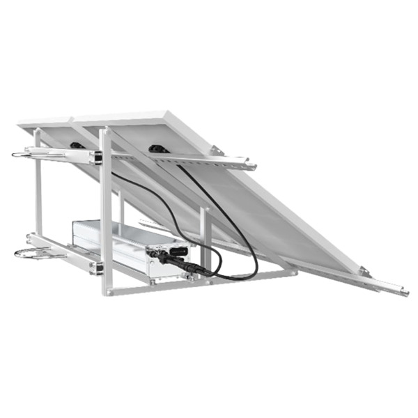 SAFIRE SF-SOLARKIT-BATT-2560WH-24V Sistema de alimentación autónoma para CCTV - 2x Panel solar de 200W - Batería LiFePo4 2560Wh (5)
