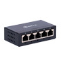 SAFIRE SF-SW05-G-M Switch de sobremesa - 5 puertos Gigabit - Velocidad 10/100/1000 Mbps - Plug &amp; Play - Tecnología de ahorro (2)