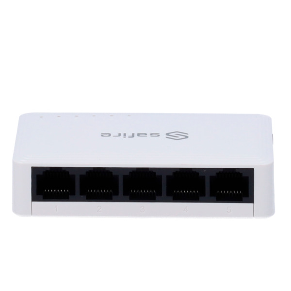 SAFIRE SF-SW05-G Safire - Switch de sobremesa - 5 puertos Gigabit - Velocidad 10/100/1000 Mbps - Plug &amp; Play - Tecnología de (5)