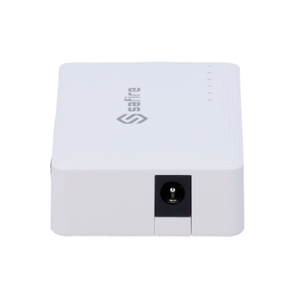 SAFIRE SF-SW05-G Safire - Switch de sobremesa - 5 puertos Gigabit - Velocidad 10/100/1000 Mbps - Plug &amp; Play - Tecnología de (7)