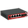 SAFIRE SF-SW06-2AZXF Switch Multigagibit 2,5Gbps - 4 puertos + 2 Uplink SFP 10G  - Velocidad de puertos 2,5/1Gbps  - Tasa de ree (4)