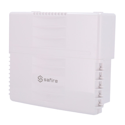 Comprar SAFIRE SF-SW1108HIPOE-HF-120-OUT Switch PoE Exterior - 6 RJ45 PoE+ 2 RJ45 Hi-PoE 2 RJ45 Uplink 1 SFP - 6 x 10/100 Mbps  4 x Gigabit  1 x SFP  - Hasta 120 W en total para todos los puertos - Norma IEEE802.3af/at/bt - PoE/PoE+/Hi-PoE - Montaje en P