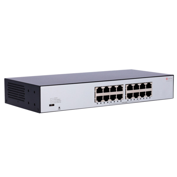 SAFIRE SF-SW16-G-M Safire Switch de sobremesa  - 16 puertos Gigabit - Velocidad 10/100/1000 Mbps - Plug &amp; Play - Tecnología (3)