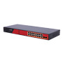SAFIRE SF-SW1816HIPOE-GF-300 Safire Switch Hi-PoE - 16 puertos PoE + 2 SFP - Velocidad de puertos Gigabit 10/100/1000Mbps - 14 P (4)