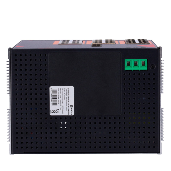 SAFIRE SF-SWI2624HIPOE-GF-AC-390-DIN Safire Switch Industrial Alimentación AC 90~264V - 24 puertos Gigabit + 2 SFP Gigabit - 18 (5)