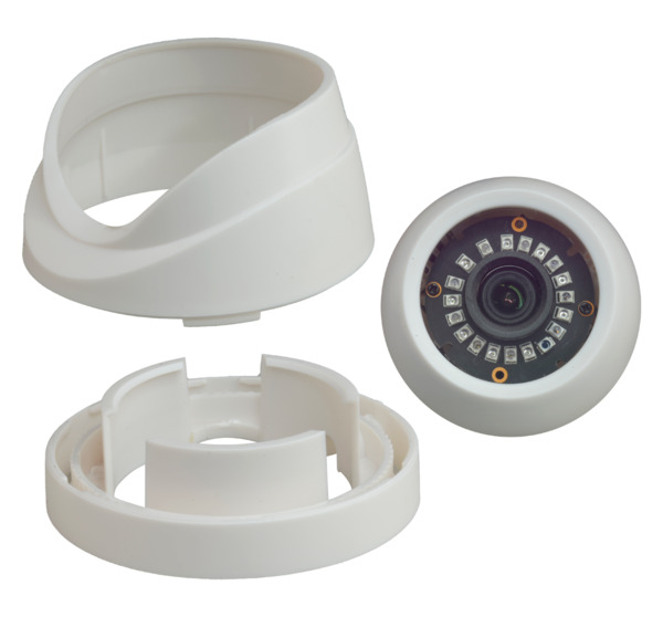 SAFIRE SF-T908-2E4N1 Cámara domo Gama 1080p ECO - 4 en 1 (HDTVI / HDCVI / AHD / CVBS) - 1/2.7&quot; Brigates© BG0806 - Lente 3.6 (3)