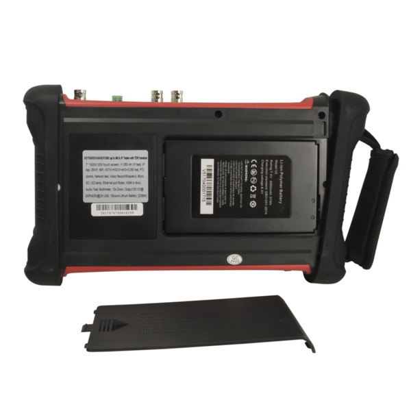 SAFIRE SF-TESTER7-5N1-4K Comprobador CCTV multifuncional - Admite cámaras HDTVI, HDCVI, AHD, CVBS e IP (4K) - Pantalla LCD color (1)