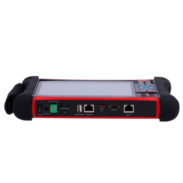 SAFIRE SF-TESTER7-5N1-4K Comprobador CCTV multifuncional - Admite cámaras HDTVI, HDCVI, AHD, CVBS e IP (4K) - Pantalla LCD color (3)