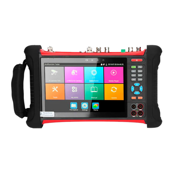 SAFIRE SF-TESTER7-5N1-4K Comprobador CCTV multifuncional - Admite cámaras HDTVI, HDCVI, AHD, CVBS e IP (4K) - Pantalla LCD color (9)