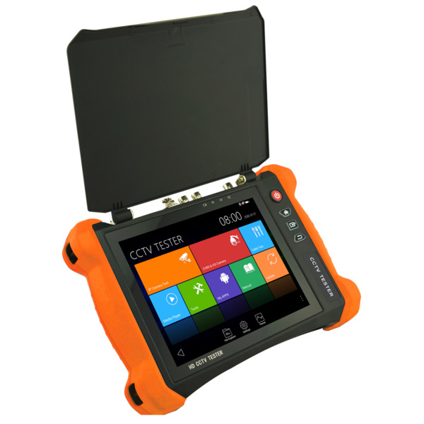 SAFIRE SF-TESTER8-5N1-4K Comprobador CCTV multifuncional - Admite cámaras HDTVI, HDCVI, AHD, CVBS e IP - Resolución de tester ha (9)