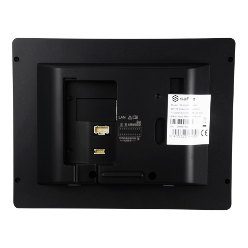 SAFIRE SF-VIDISP02-7WIP Monitor para videoportero Safire - Pantalla IPS de 7&quot; - Audio bidireccional - TCP/IP, WiFi, SIP - R (1)