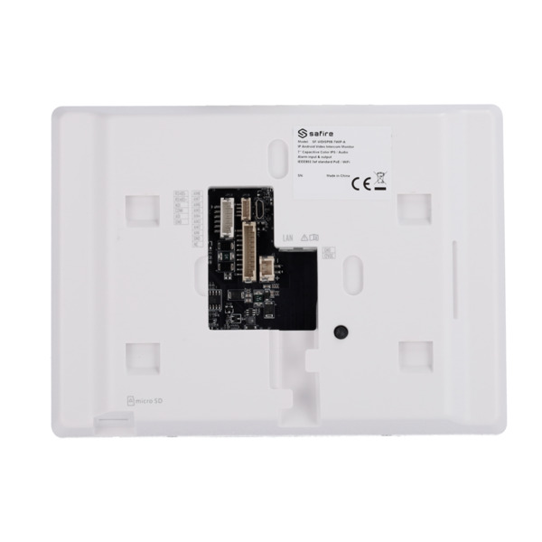 SAFIRE SF-VIDISP08-7WIP-A Monitor para videoportero - Pantalla TFT de 7&quot; - Audio bidireccional - TCP/IP, WiFi y SIP - Insta (5)