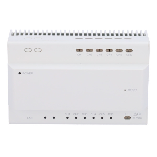 SAFIRE SF-VIMOD-HUB-2 Conversor para edificios - 2 hilos a IP - 6 grupos de 2 hilos - TCP/IP con RJ45 - Conecta con SF-VIMOD-HUB (1)
