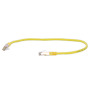 SAFIRE SFTP6A-H-03Y Cable SFTP - Ethernet - Conectores RJ45 - Categoría 6A - 0,3 m - Color amarillo (2)