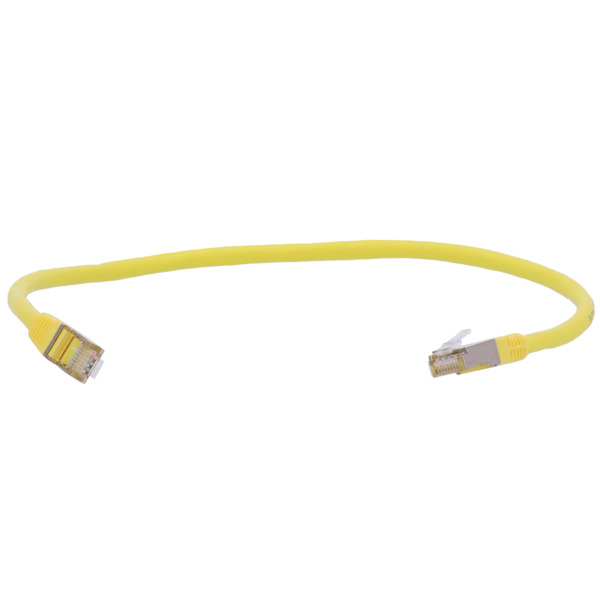 SAFIRE SFTP6A-H-03Y Cable SFTP - Ethernet - Conectores RJ45 - Categoría 6A - 0,3 m - Color amarillo (3)