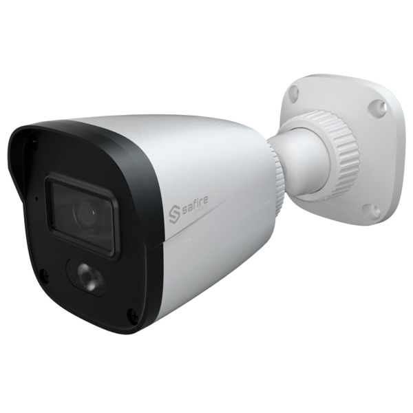 Safire Smart - Cámara Bullet 4 en 1 Gama B1 - 2 Mpx (1920x1080) , 1/2.8&quot; CMOS  - Lente 2.8mm | IR alcance 20 m - DWDR, HLC,