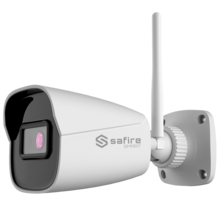 Safire Smart - Cámara Bullet WiFi E1 Inteligencia Artificial - Resolución 4 Megapíxel (2566x1440) - Lente 2.8 mm | Audio IN | IR