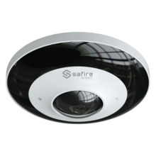 Safire Smart - Cámara Domo IP Fisheye gama I1 - Resolución 6 Megapíxel (2160x2160) - Lente 1.1 mm, gran angular 360º - Audio, Al